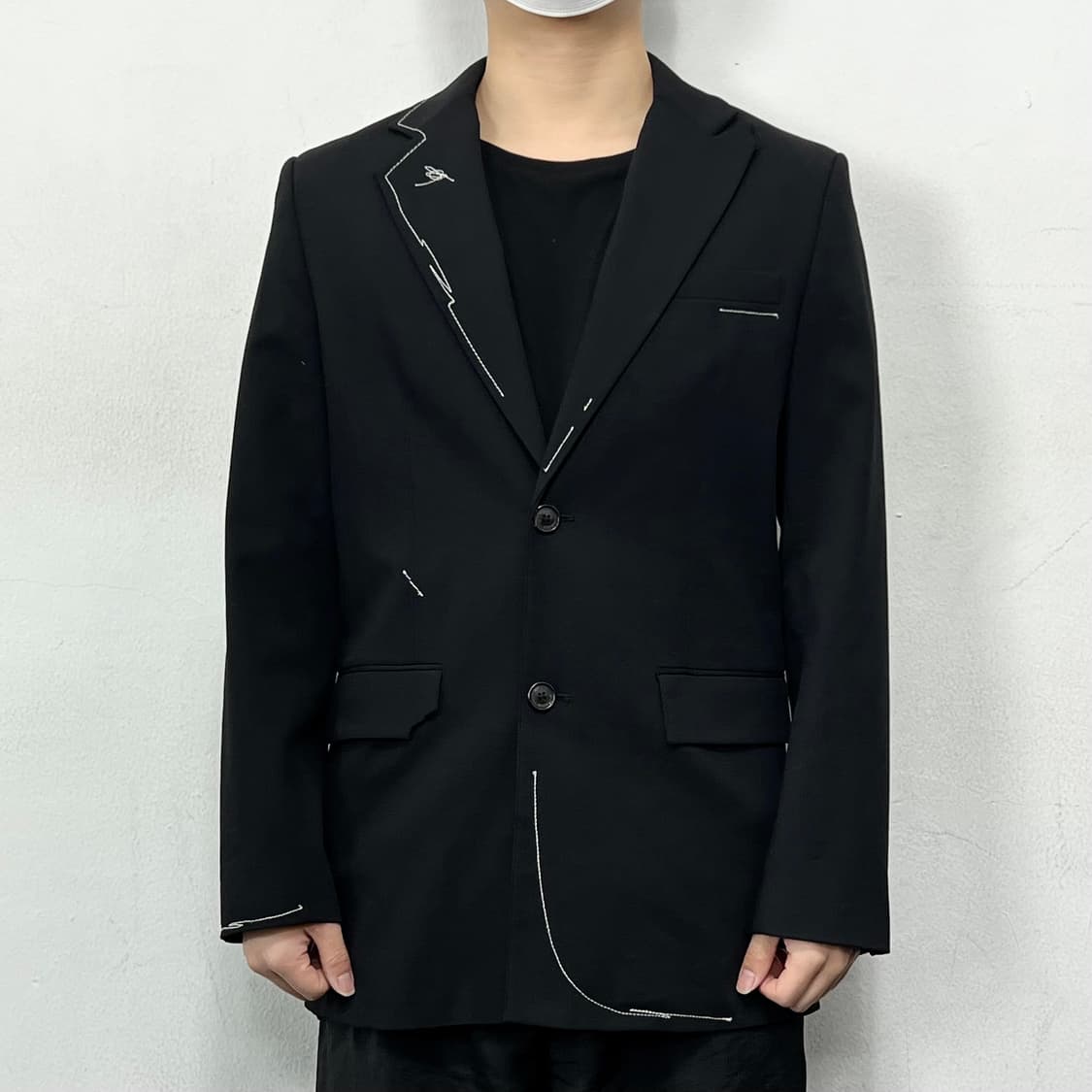 자라 x 아더에러 오버사이즈 블레이저 블랙 상품이미지3