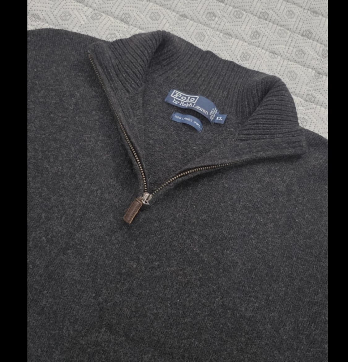 폴로 랄프로렌 램스울 하프집업 니트 XL 상품이미지1