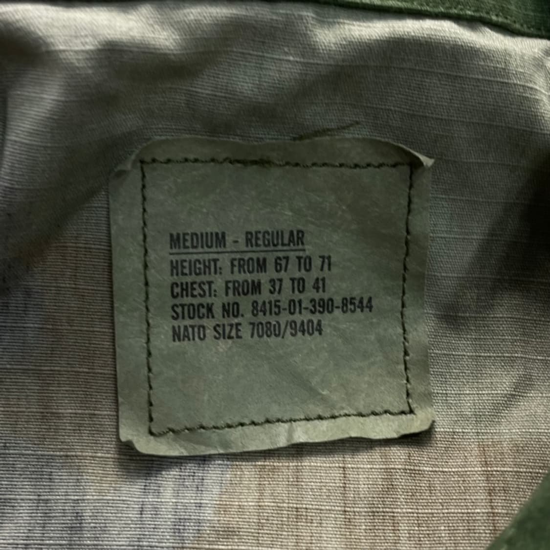 100 미군 우드랜드 카모플라쥬 밀리터리 BDU 자켓 상품이미지3