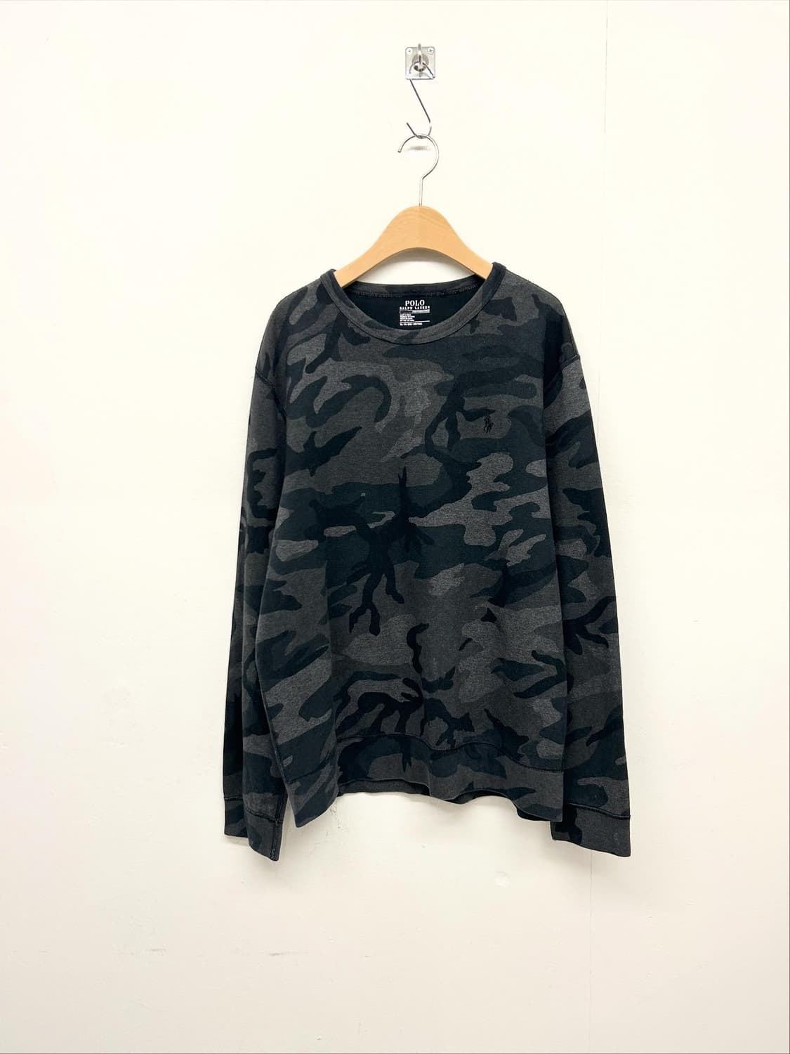 폴로 랄프로렌 카모플라쥬 맨투맨 티셔츠 상품이미지1