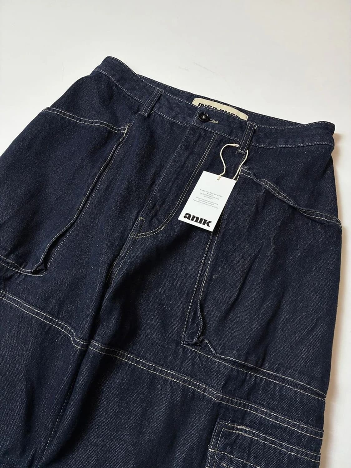 인사일런스 스티치 데님 카고 팬츠 PN8316 상품이미지3