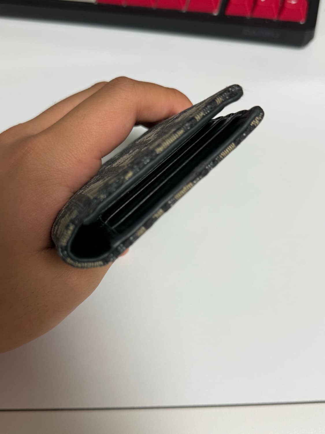 디올 오블리크 오거나이저 카드지갑 상품이미지5