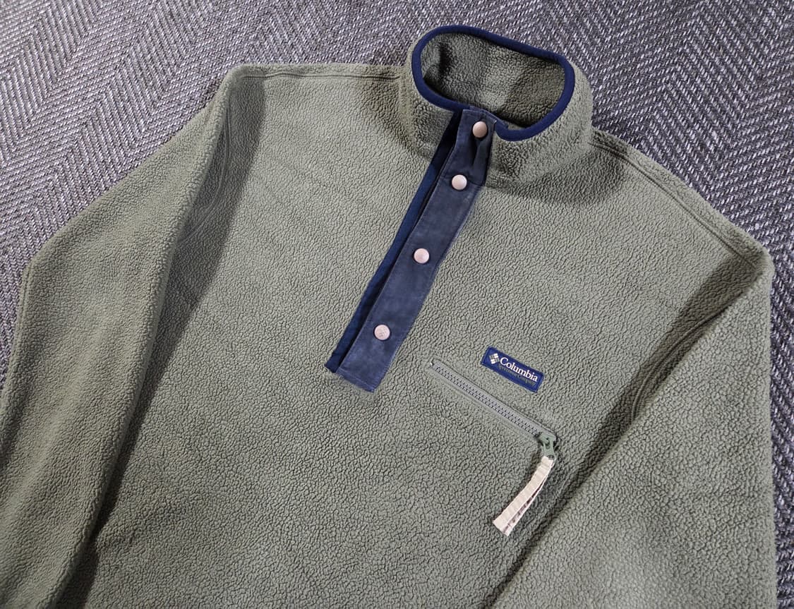 콜롬비아 Columbia 플리스 풀오버 하프 스냅티
 상품이미지3