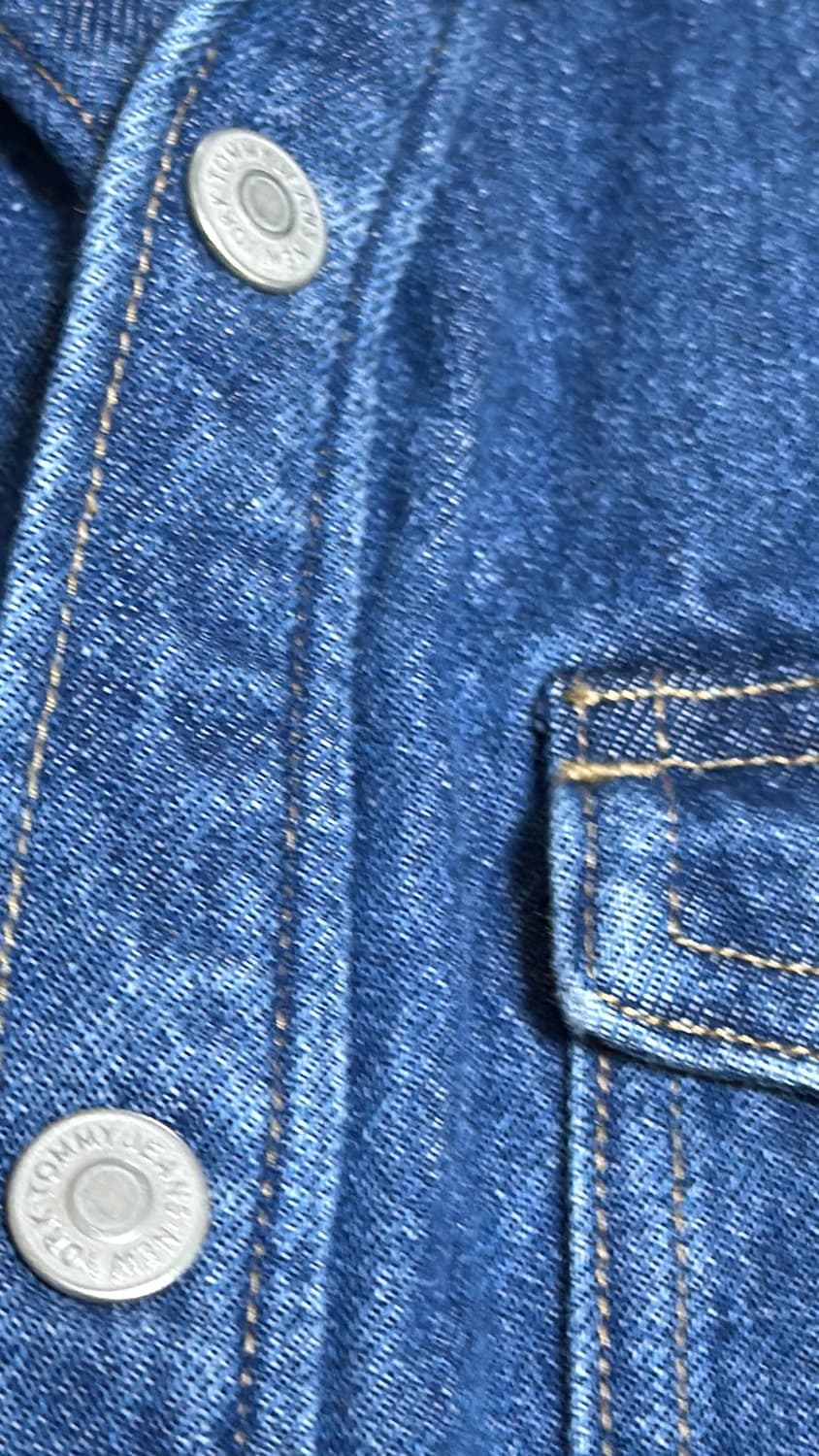 타미진스 데님 원피스 (착샷 O) 상품이미지4