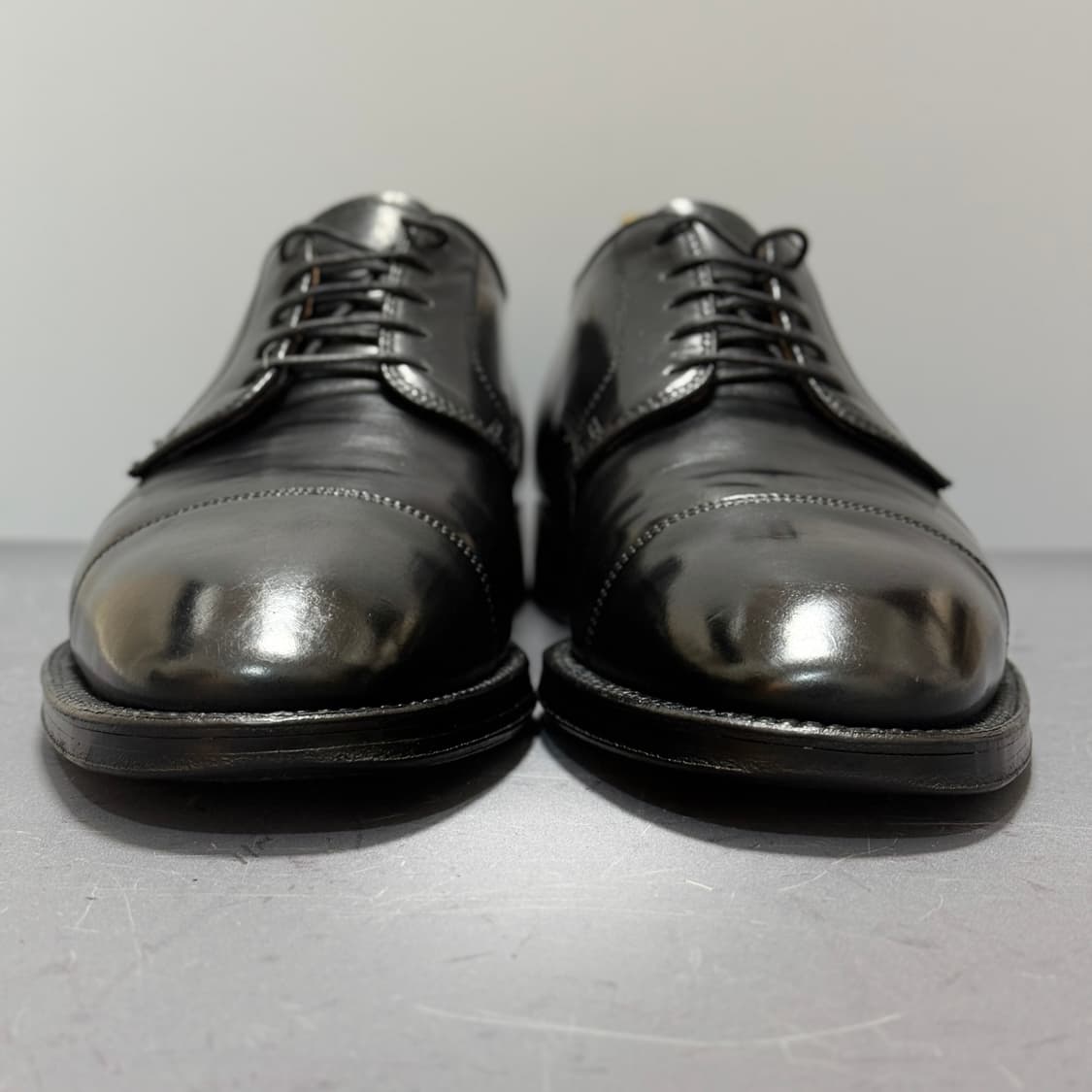 [8.5D] 알든 06607 블랙 코도반 스트레이트 팁 더비  2161 상품이미지3