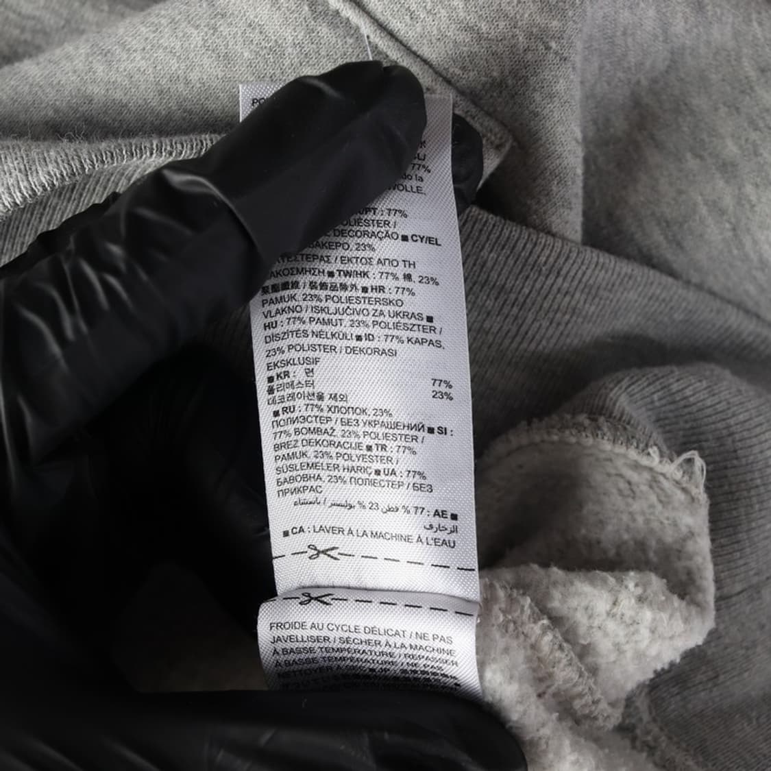 GAP 아치 빅로고 그레이 후드티 M 상품이미지6