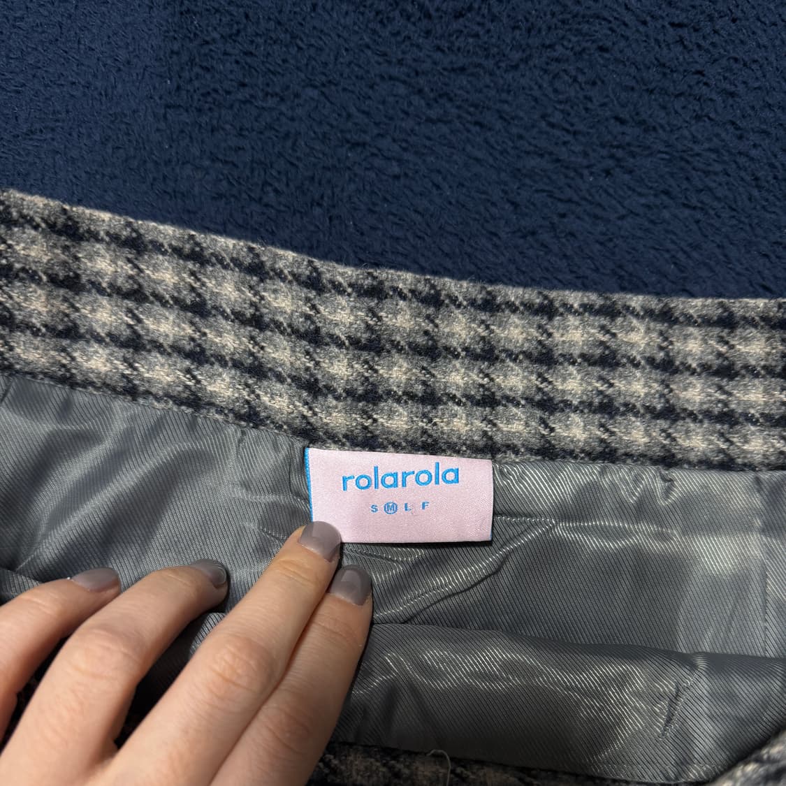 rolarola 로라로라 체크 플리츠 스커트 상품이미지8