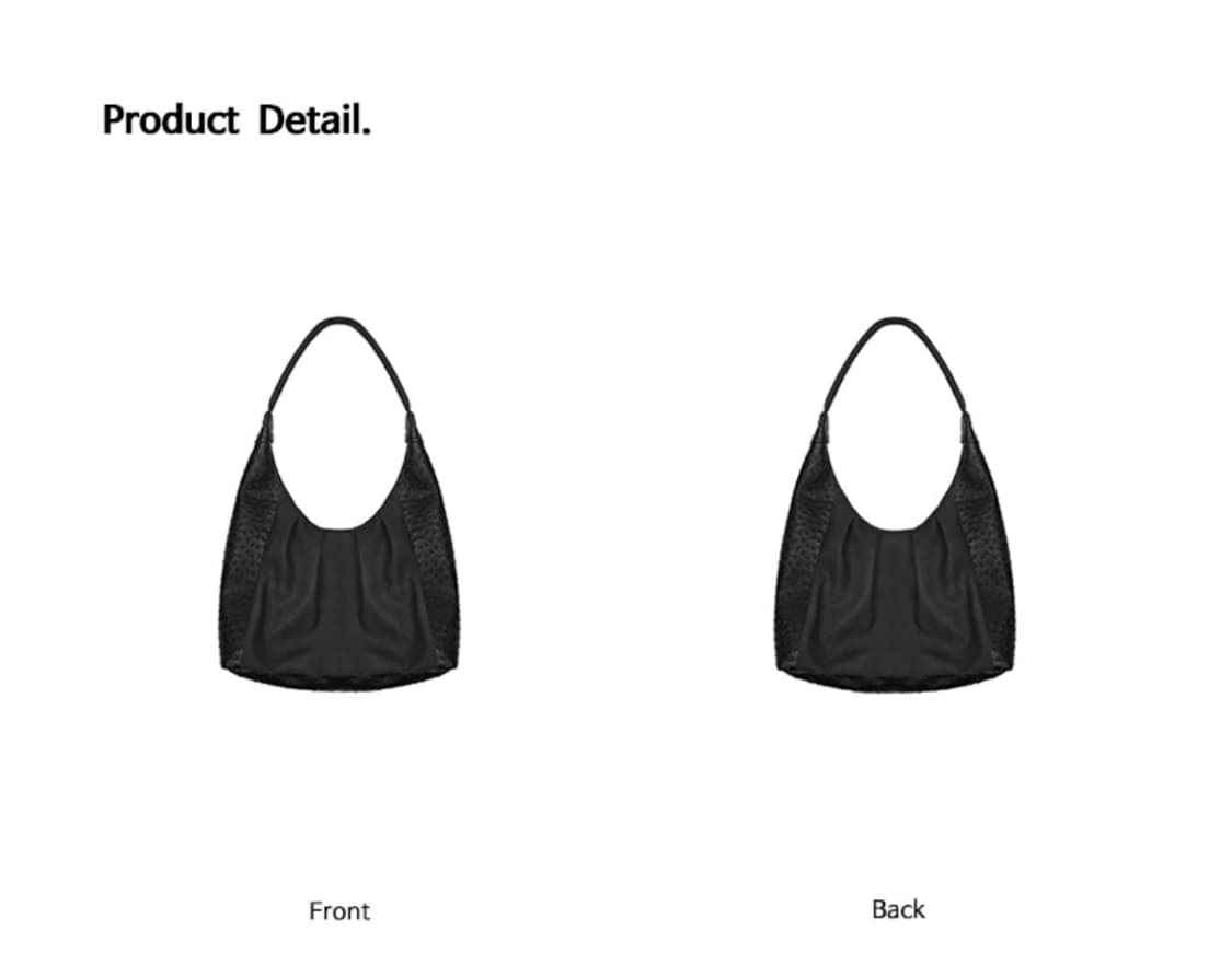 라티젠 L14 ROSE BAG(BLACK) 상품이미지4