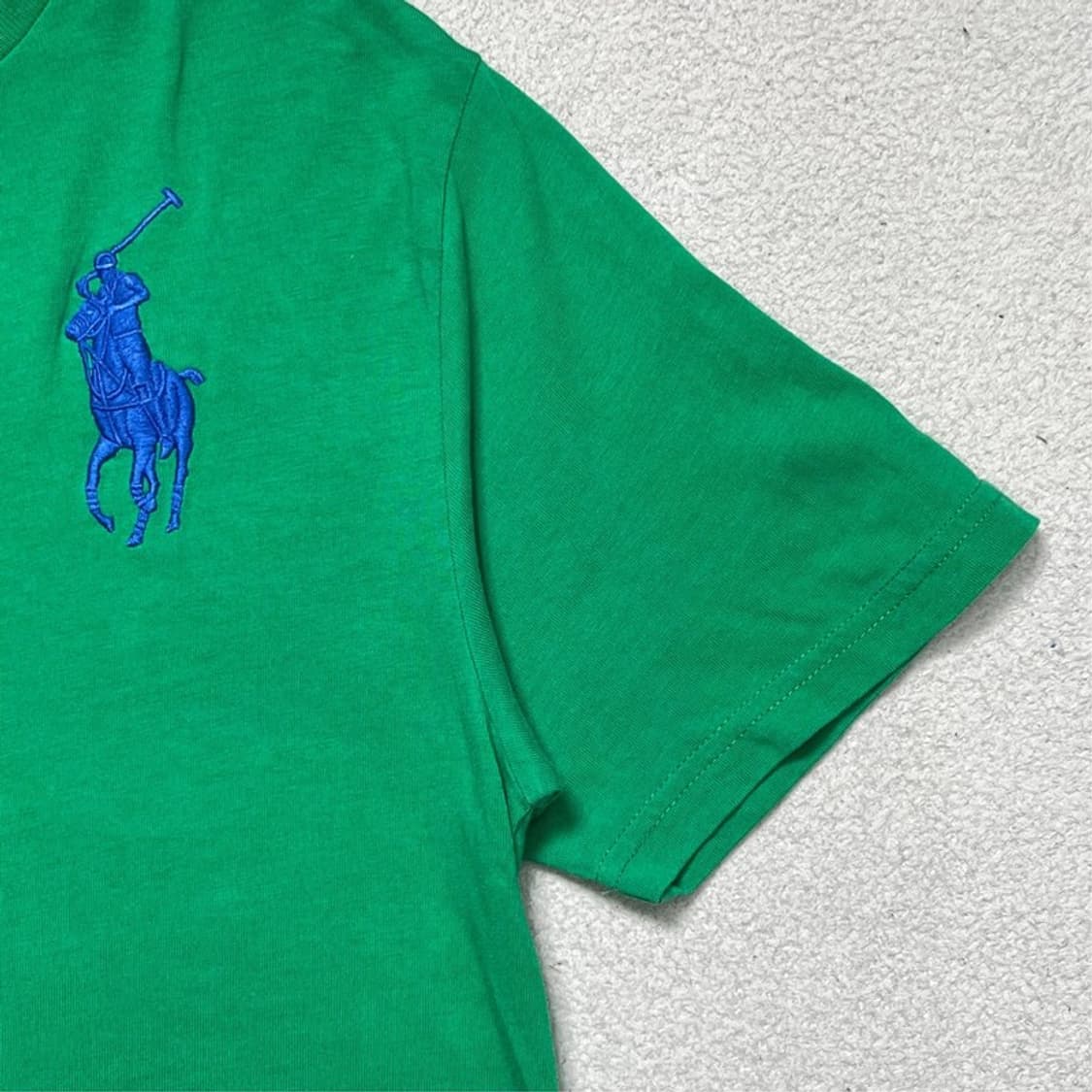 RALPH LAUREN 빅포니 반팔티 그린 M 상품이미지4