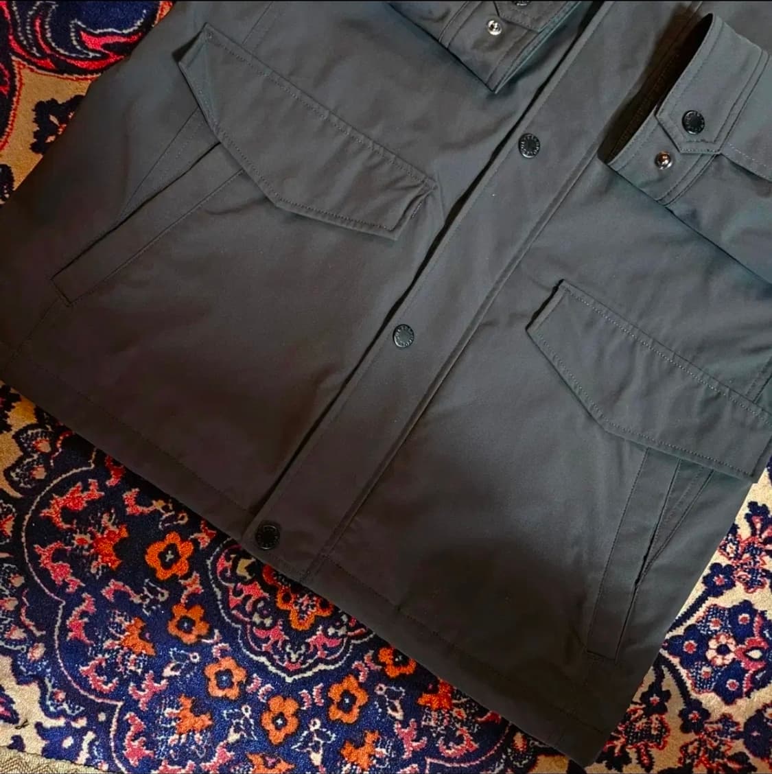 빈폴 골프(BEANPOLE) 차콜 방풍 바람막이 자켓 95-100 상품이미지3