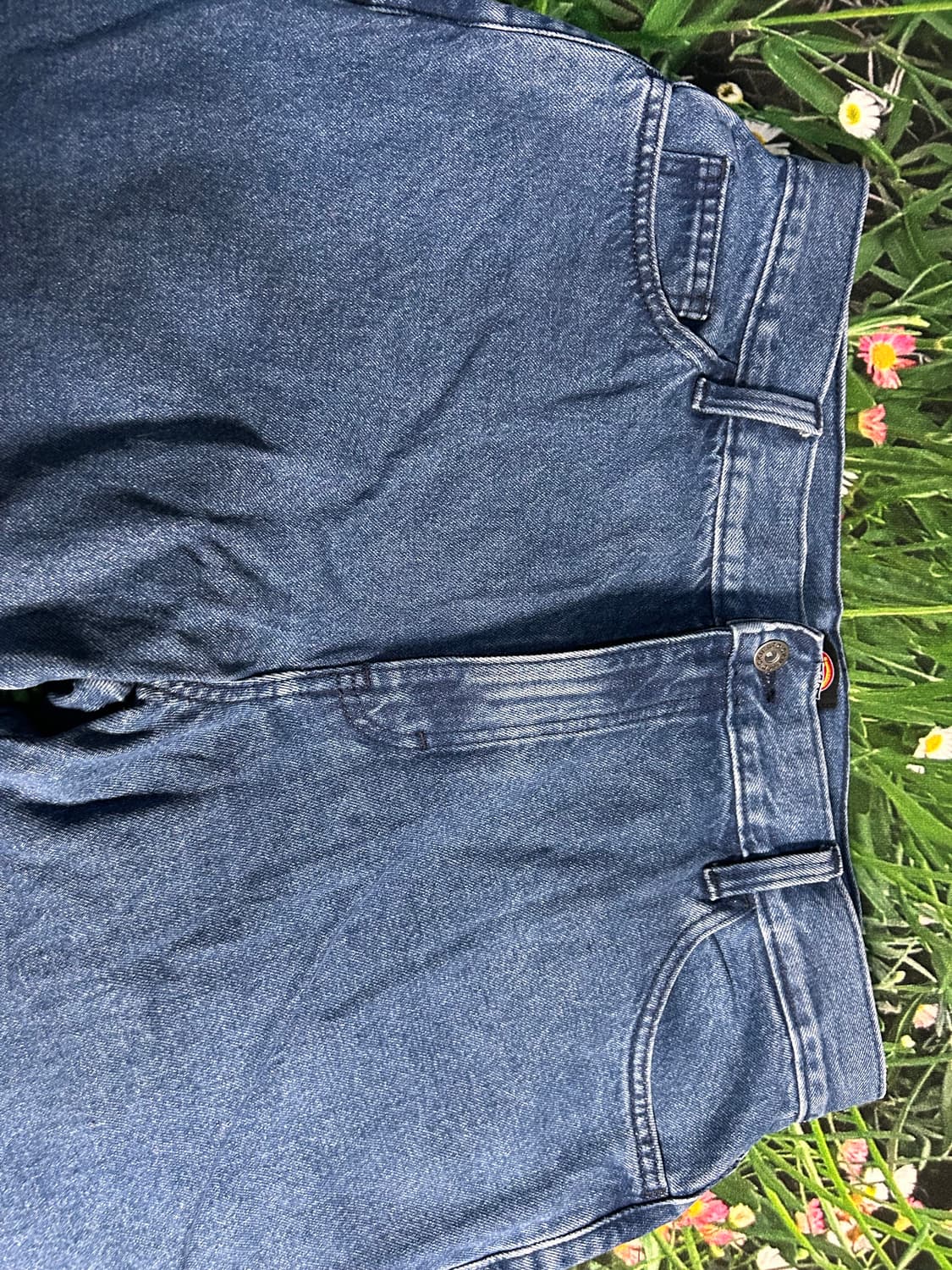 디키즈 더블니 데님 85283 루즈핏 데님팬츠 34 상품이미지5