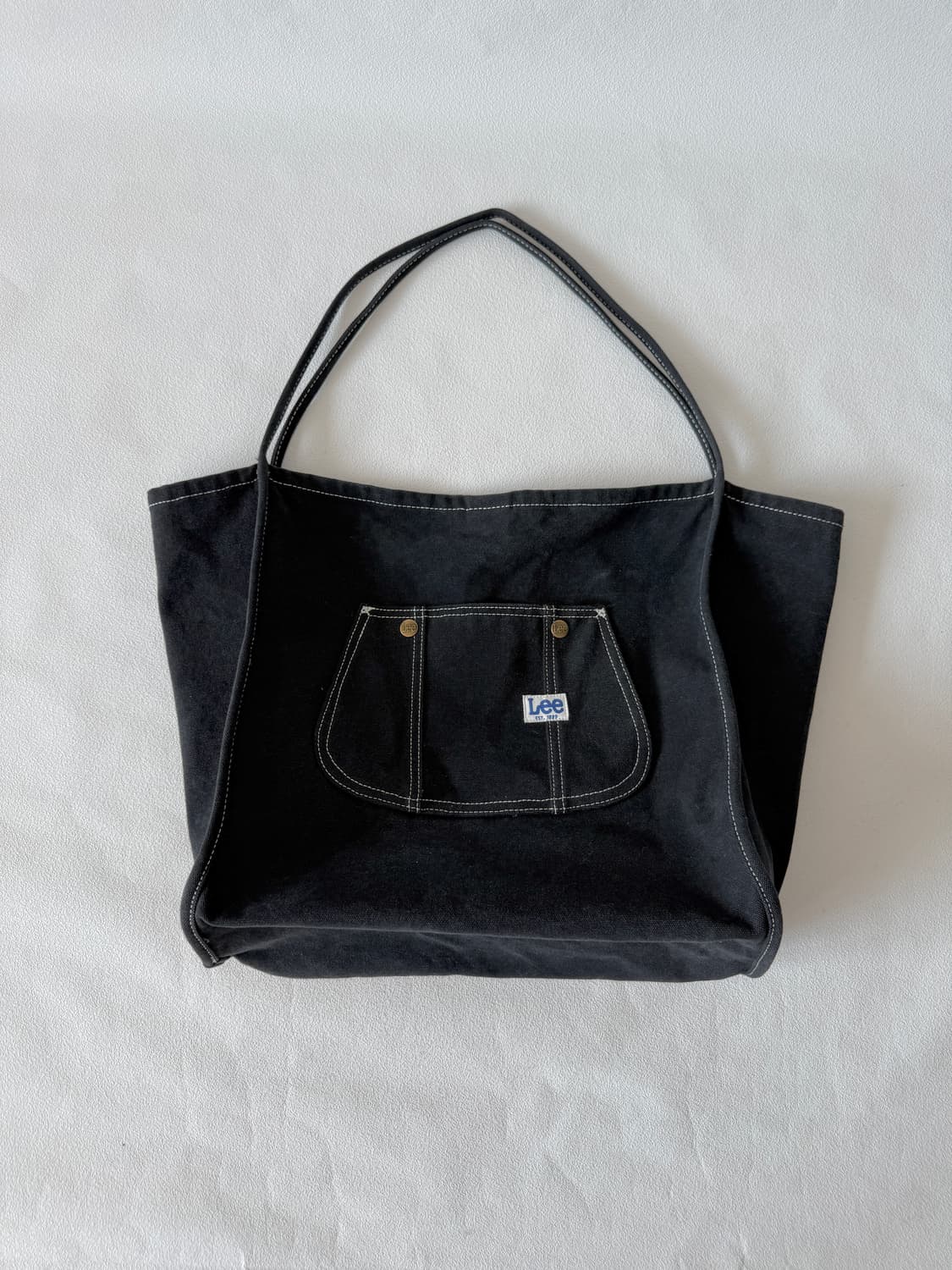 리(Lee) 코튼 숄더백(큰 사이즈) 상품이미지1