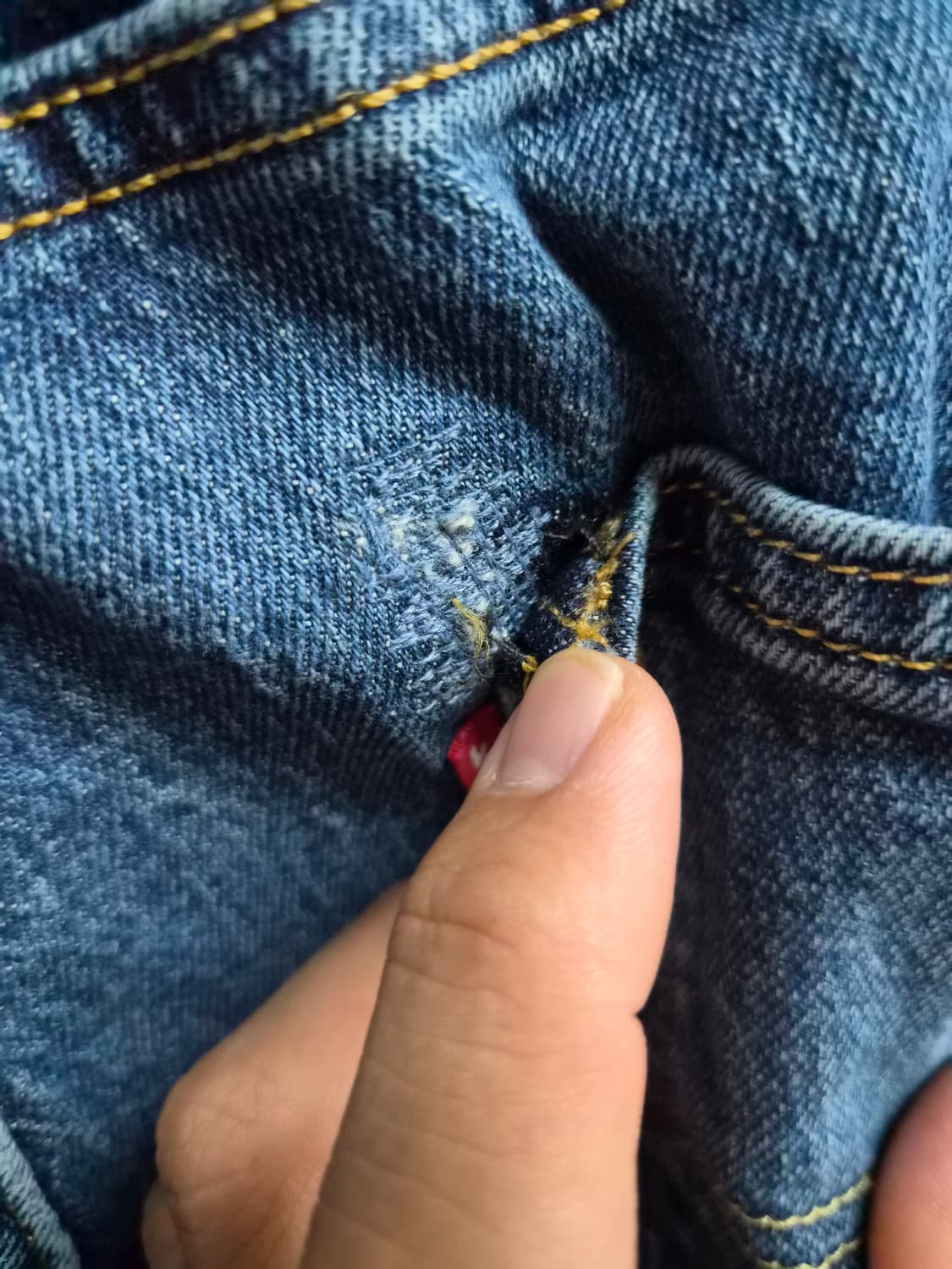 36) 리바이스 505 레귤러핏 데님 팝니다 상품이미지4