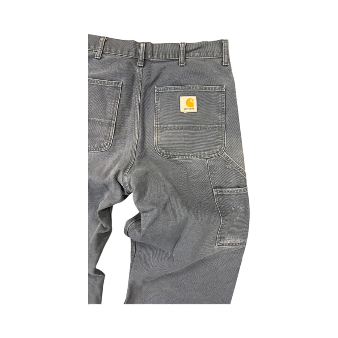 L) 칼하트 WIP 워시드 그레이 싱글니 카펜터 팬츠 BC-032 상품이미지4
