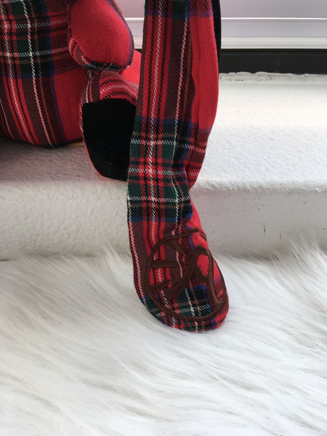 범용토끼 체크 인형 상품이미지4