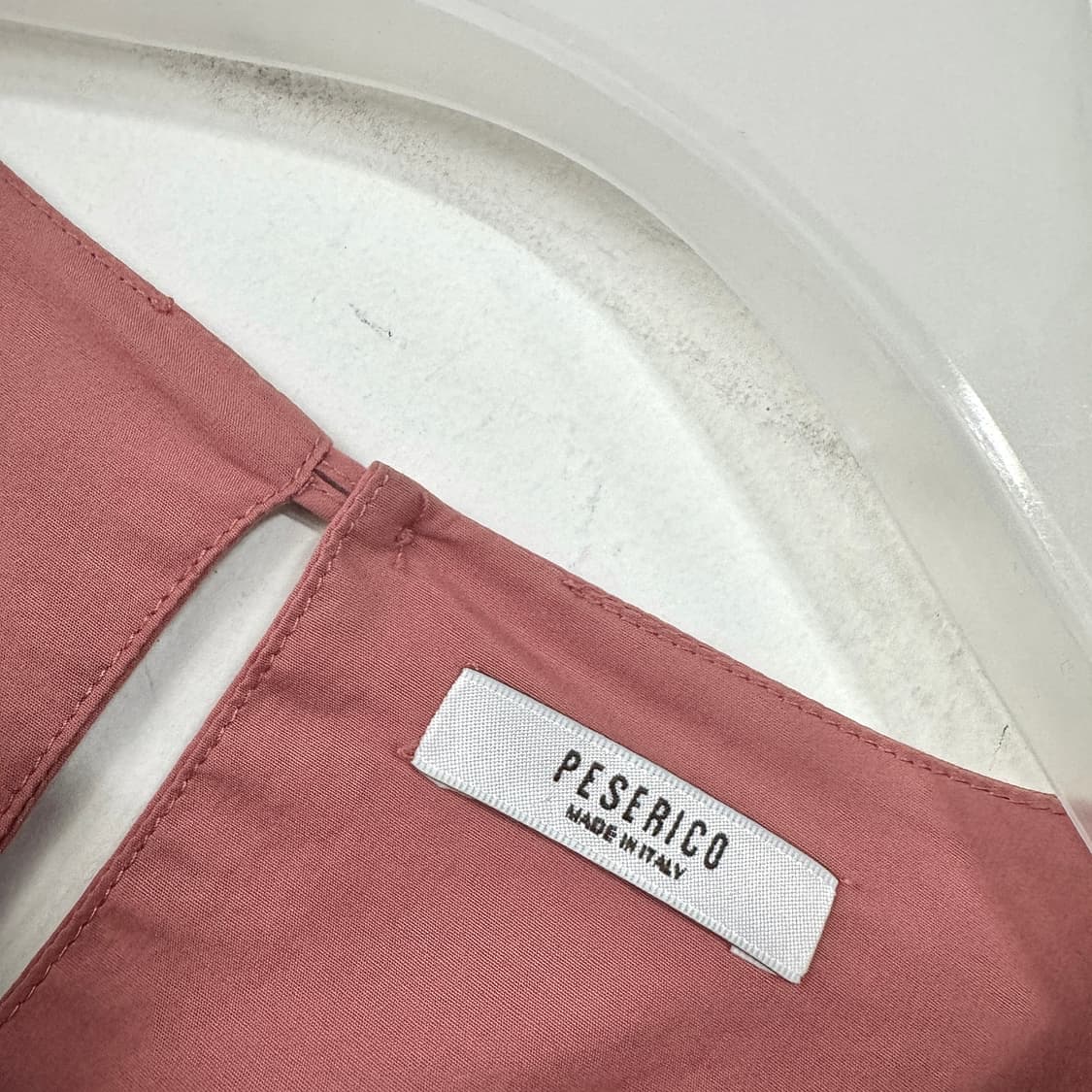 페세리코 드로스트링 코튼 바디콘 드레스 상품이미지3