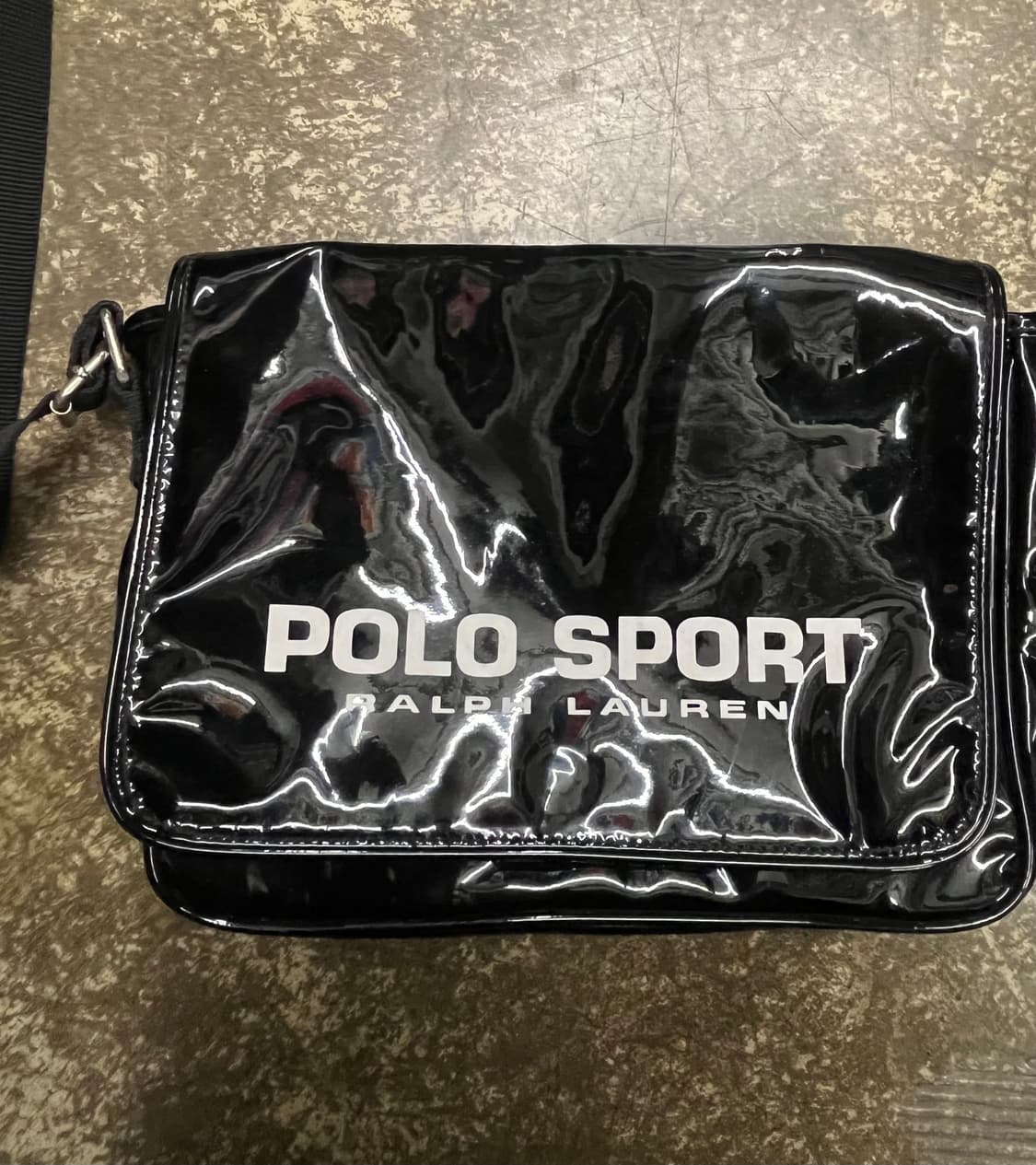 90s 폴로 스포츠 블랙 메신저백 상품이미지2