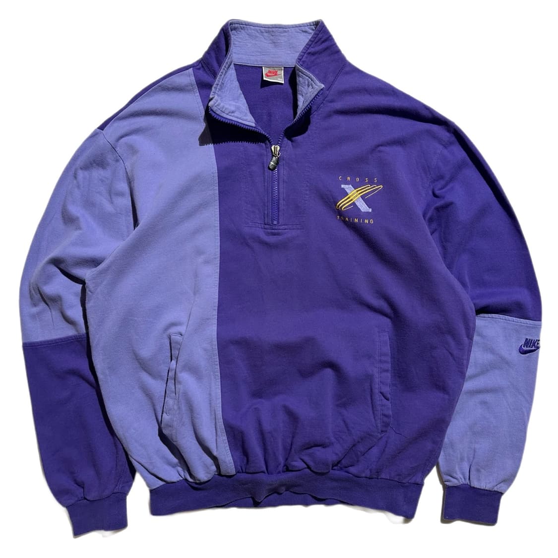 나이키 90‘s 삼나스포츠 배색 하프집업 아노락 맨투맨 상품이미지1