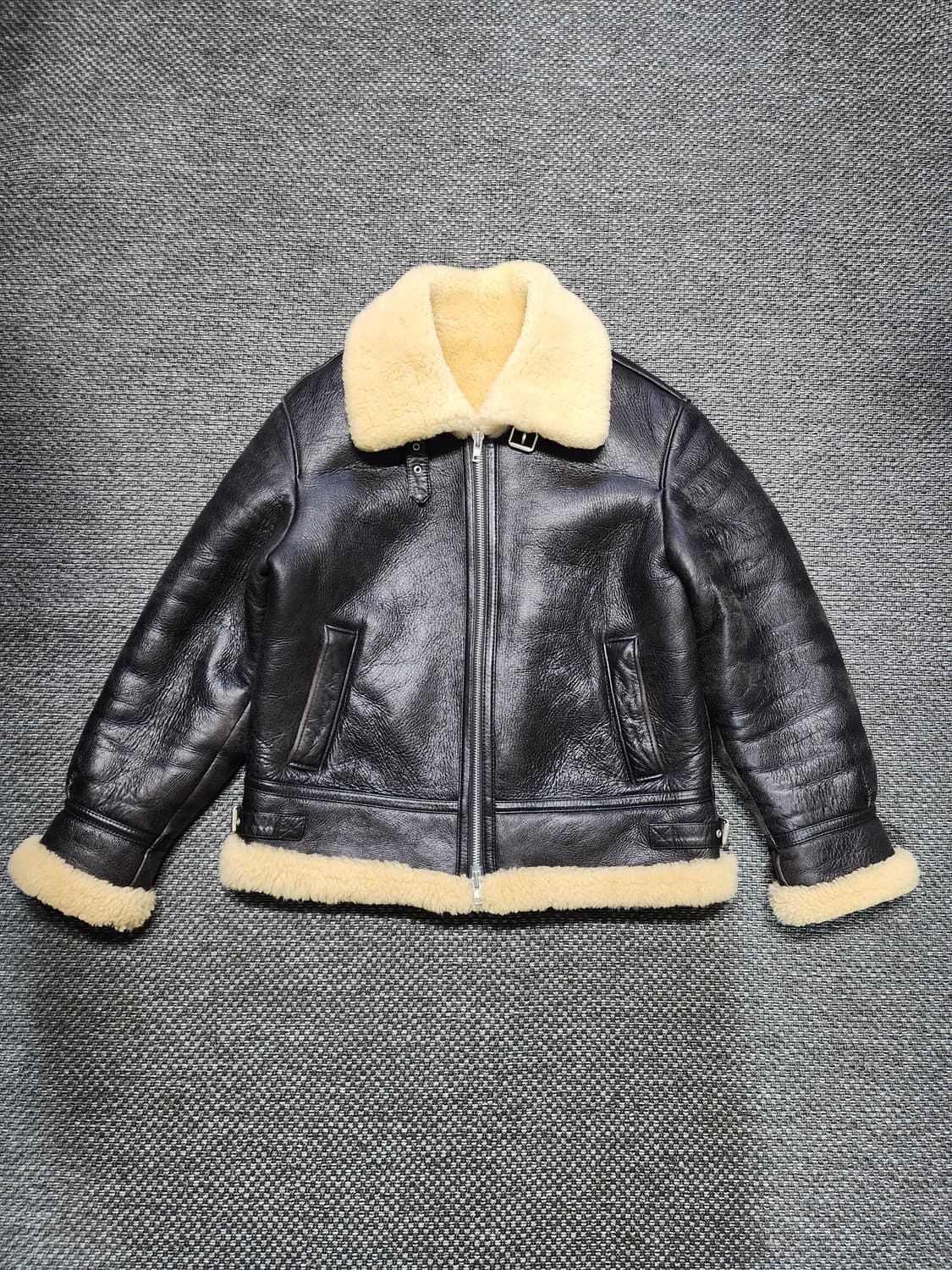 스페로네 양가죽 무스탕 L사이즈  상품이미지4