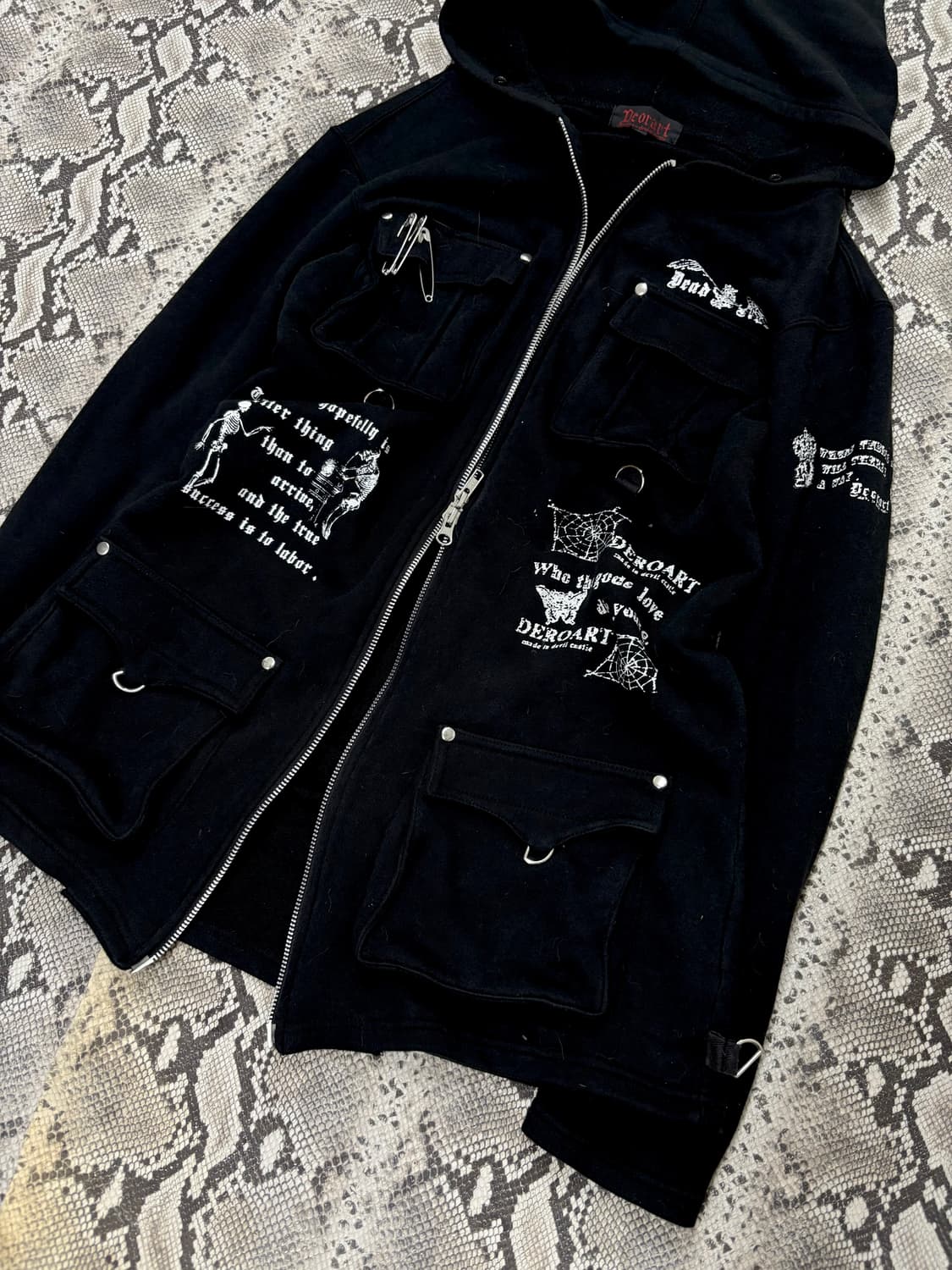 “Deorart” 00’s Harajuku Mood Cat Hooded  상품이미지6