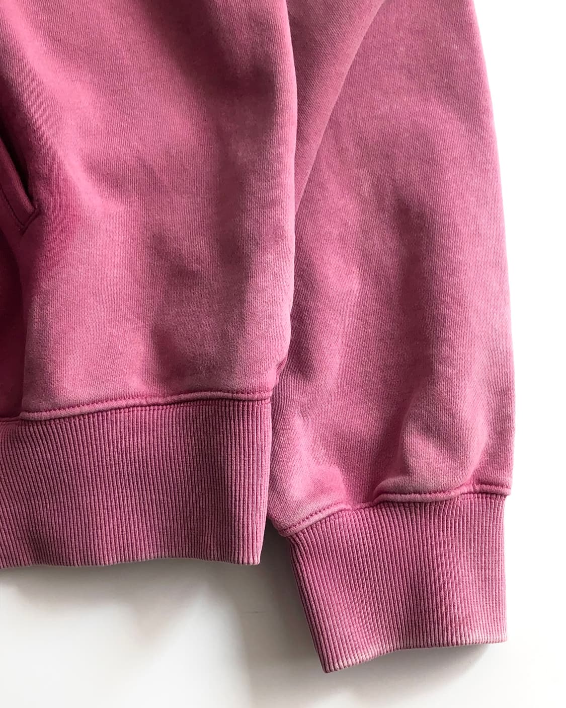 Matin Kim 마뗑킴 피그먼트 핑크 후드티 상품이미지5