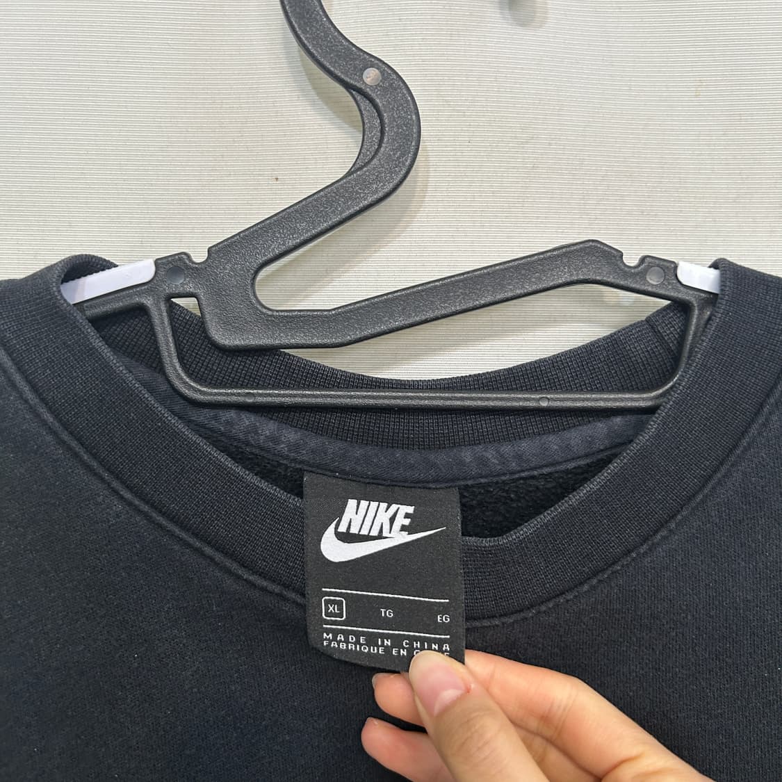 나이키 남성 기모 맨투맨 105 상품이미지2