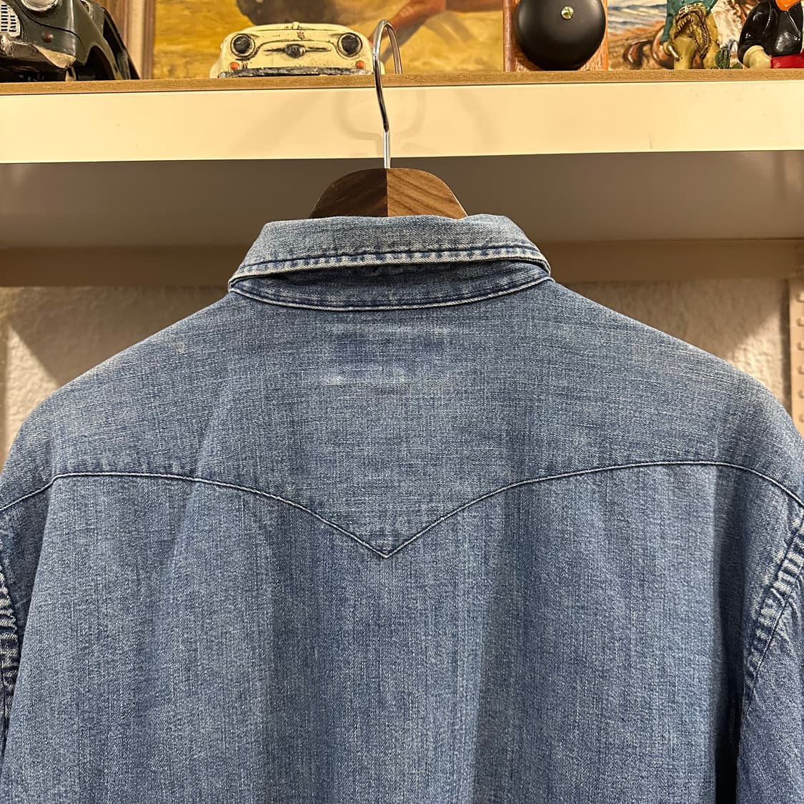 90s USA 더블알엘 RRL 데님 셔츠 상품이미지6