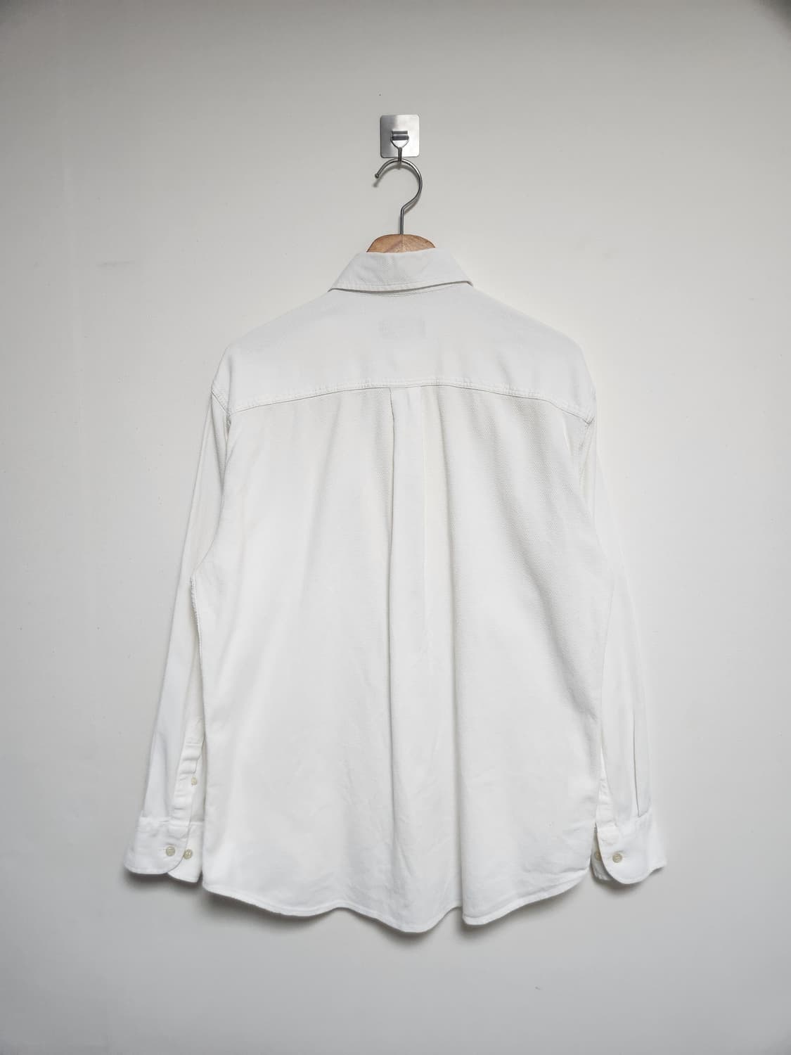 에르메네질도제냐 화이트 셔츠 M - S218 상품이미지2