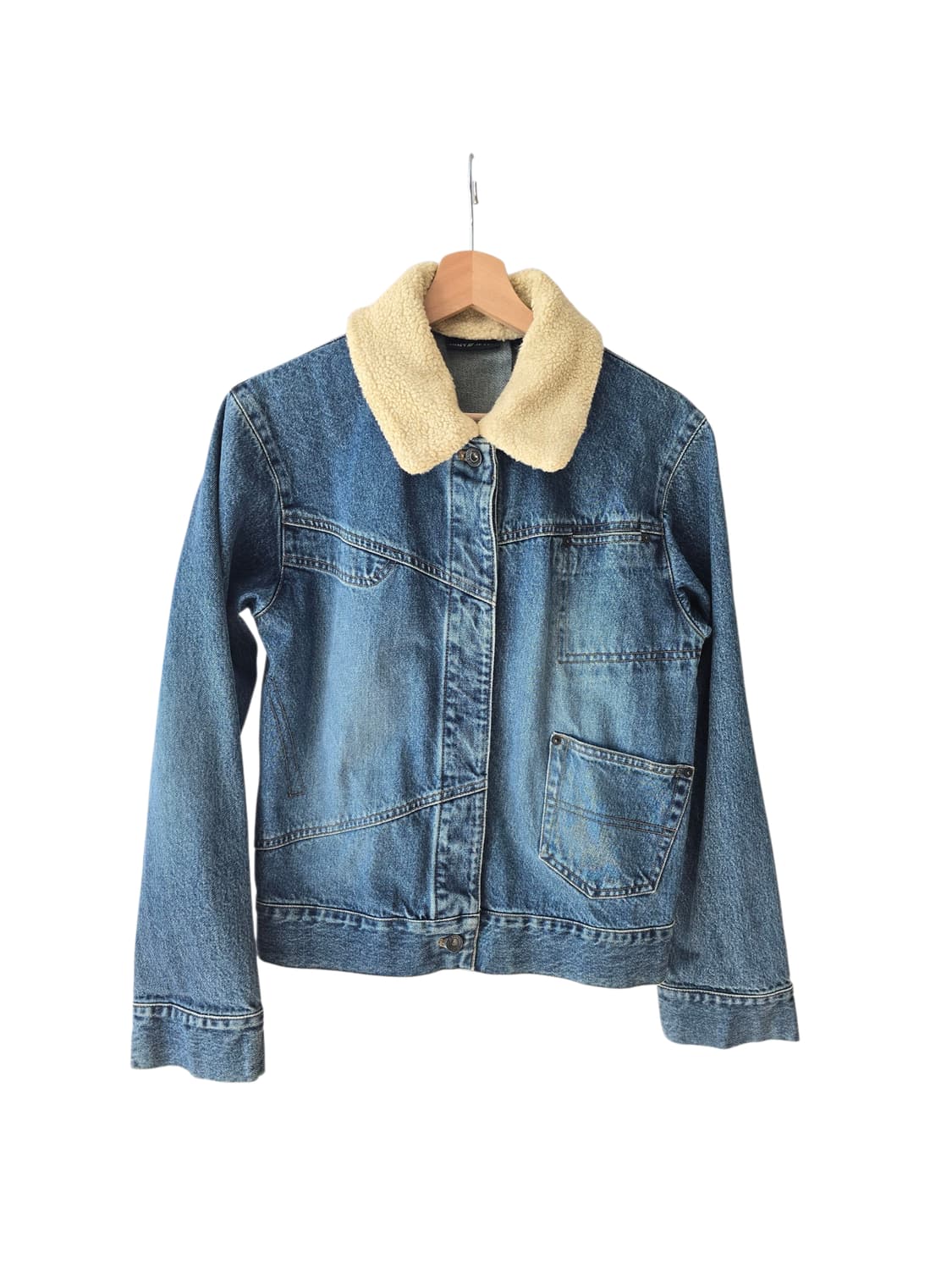 DKNY JEANS 데님 양털카라 자켓 (M) 상품이미지1