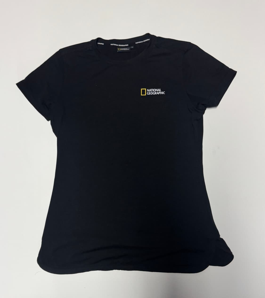 여성 내셔널지오그래픽 기능성 반팔 티셔츠 S 블랙 상품이미지1