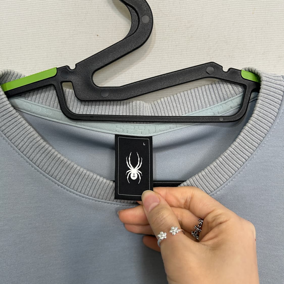 스파이더 남성 맨투맨 티셔츠 100 상품이미지2