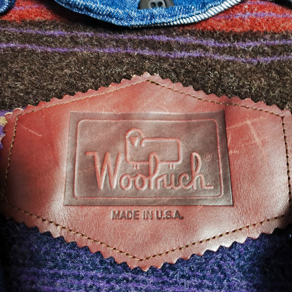 [Made in USA] WoolRich 울리치 데님 헌팅 초어 자켓 상품이미지5