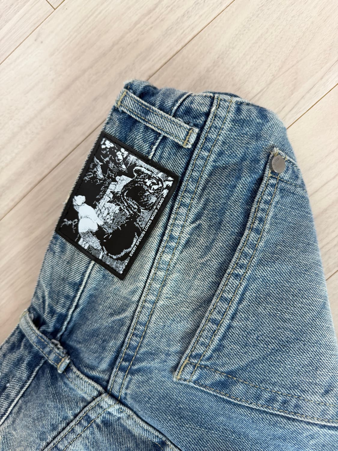 모드나인 데님바지 상품이미지4