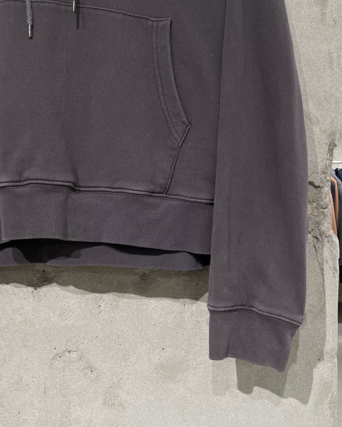 스투시 브라운 애그니스 박시 크롭 후디 상품이미지5