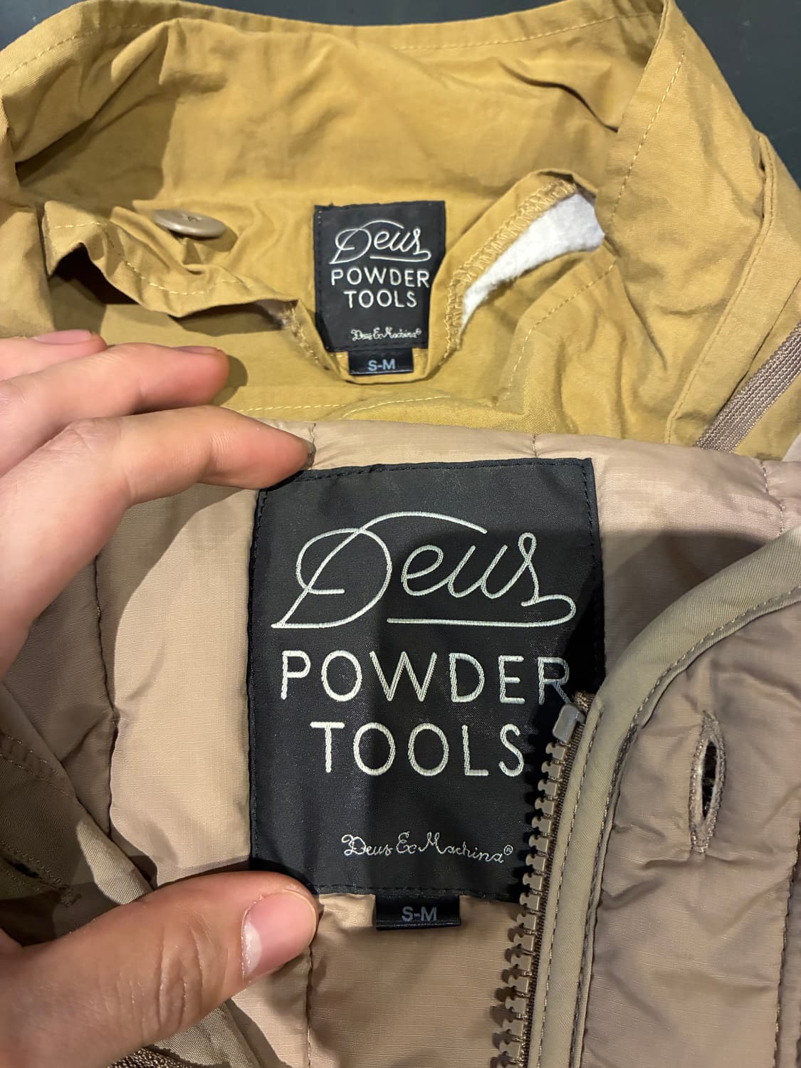 S-M) 데우스엑스마키나 야상 파카 브라운 상품이미지3