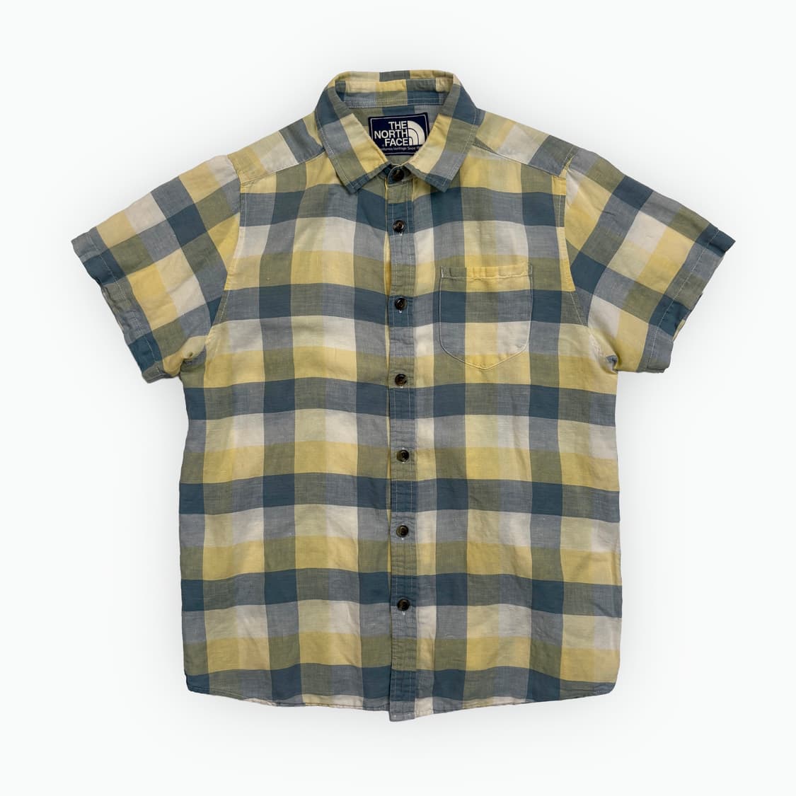 [M] The North Face linen half-shirt 상품이미지1