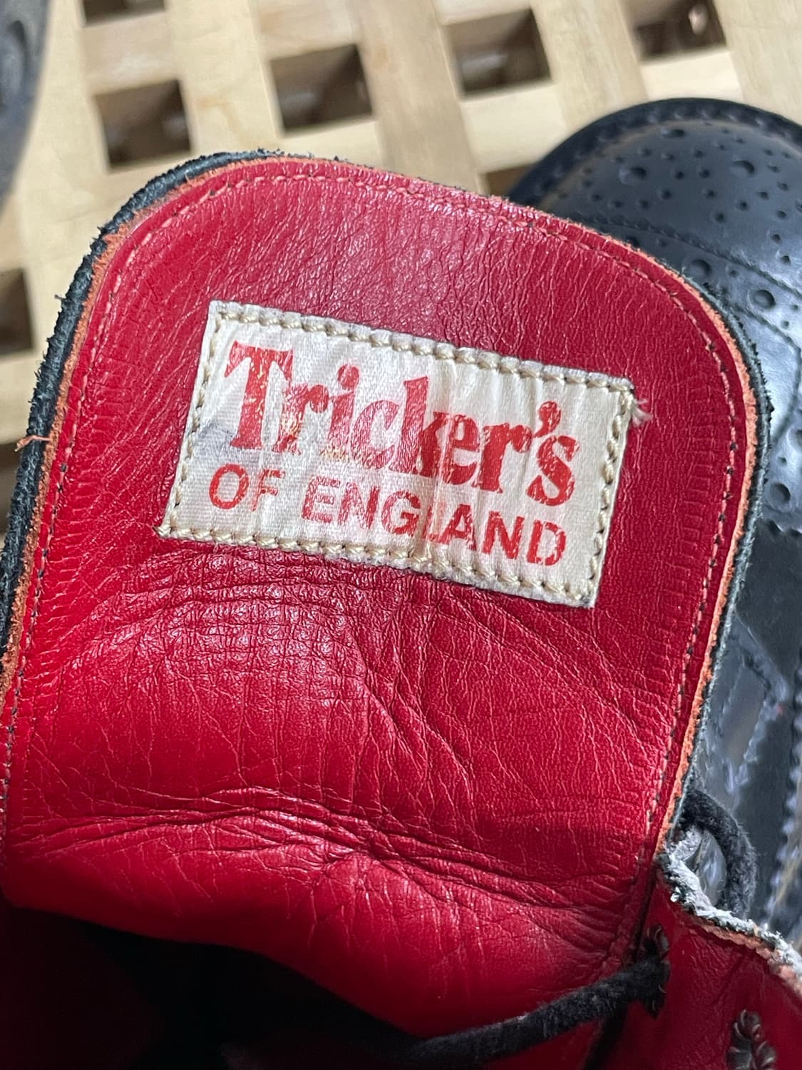 트리커즈 블랙 윙팁 부츠(7싸이즈) 상품이미지6