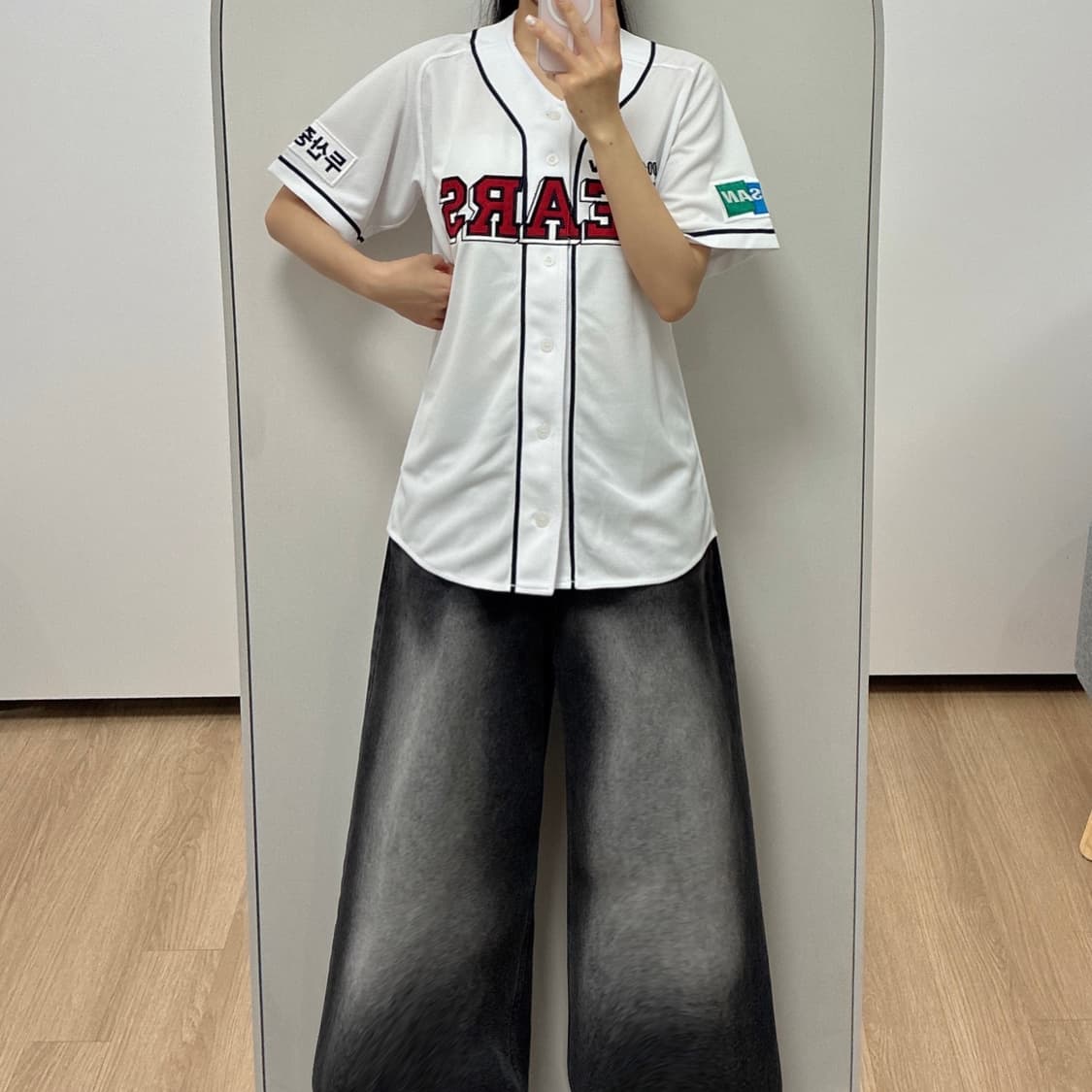 두산베어스 이종욱 마킹 야구 홈 유니폼 상품이미지1