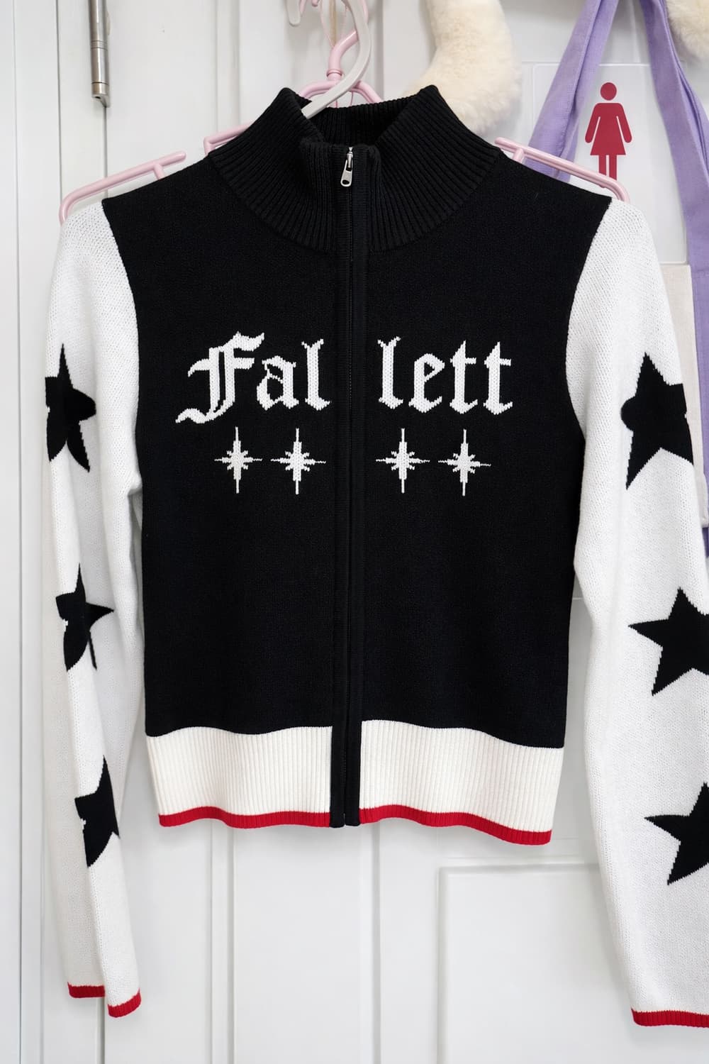 팔렛 스타 니트 집업 상품이미지2