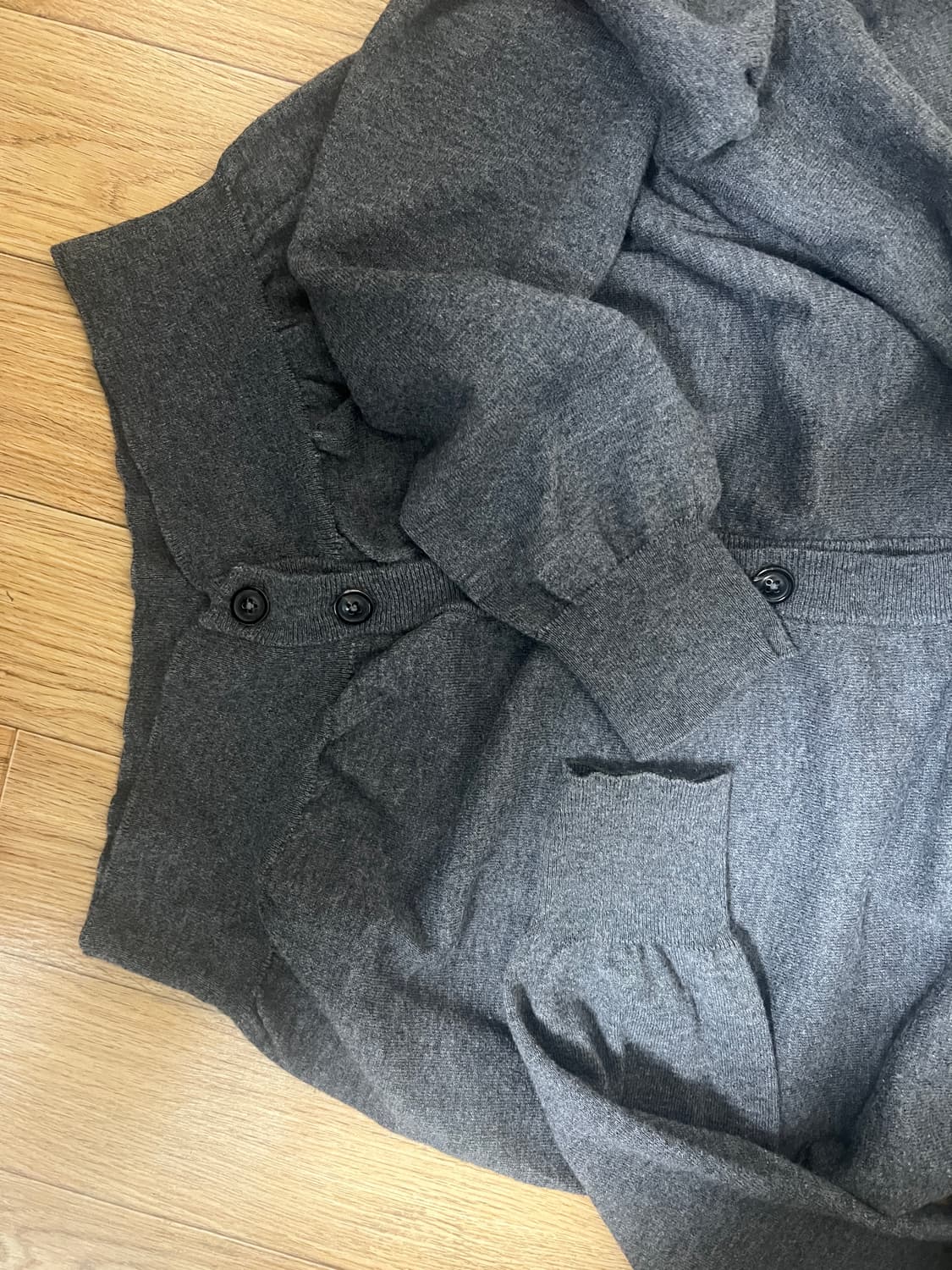 (황금매물)마르지엘라 엘보패치 가디건 L 상품이미지5