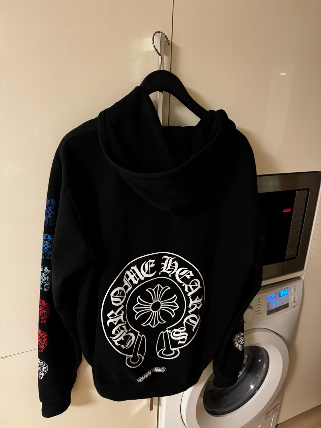 크롬하츠 홀스슈 멀티컬러 후드집업 L 상품이미지2