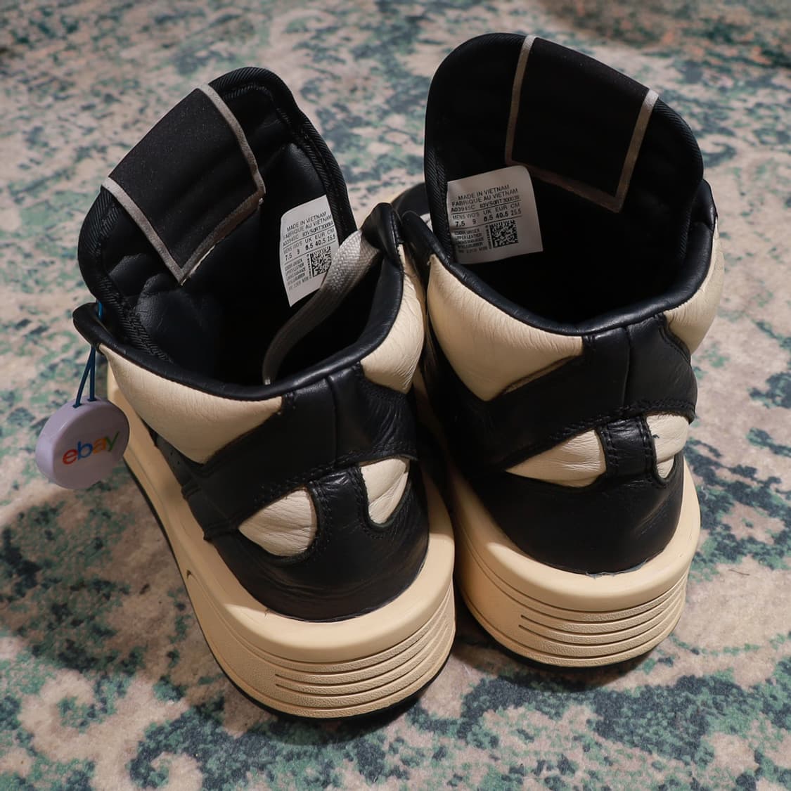 CONVERSE 컨버스 x 다크쉐도우 터보웨폰 블랙 255 상품이미지4