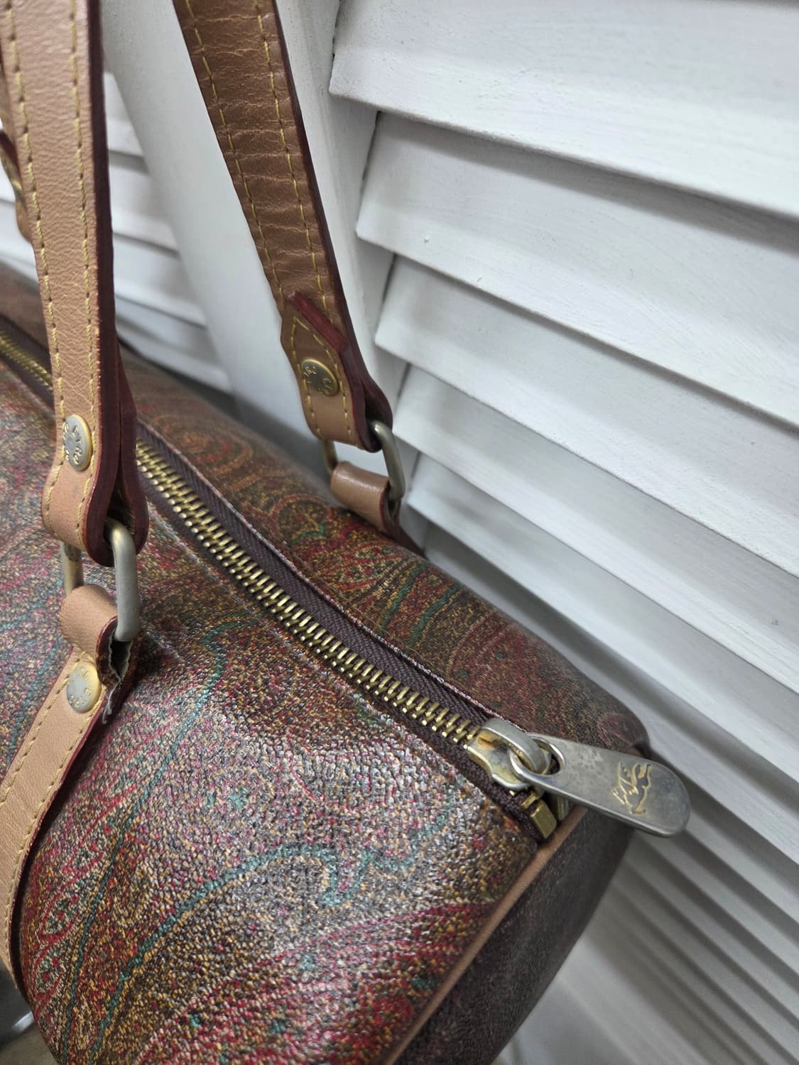 에트로 페이즐리 원통백 보스턴백 상품이미지3