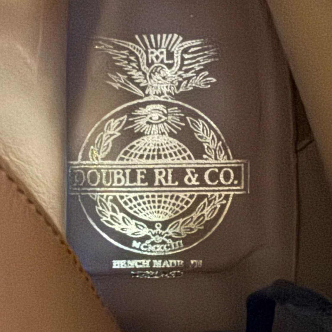 290 RRL 핸드버니시 페블 레더 부츠 리빙스턴 상품이미지5