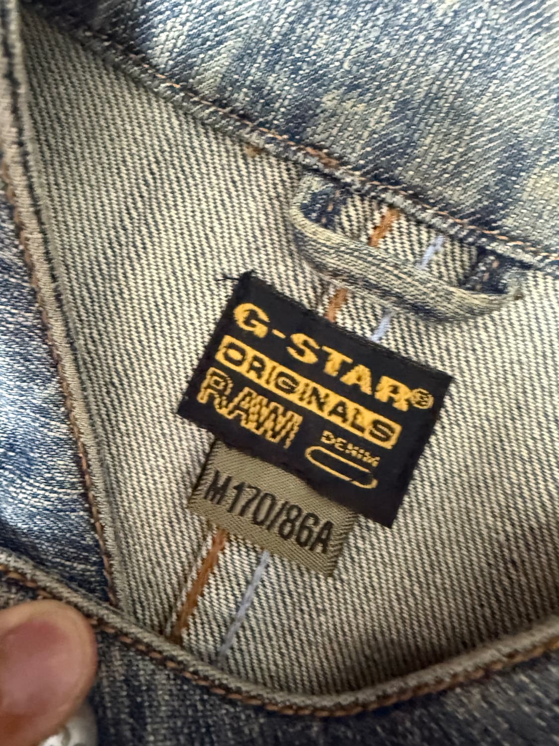 G star Raw데님 바이커 자켓m 상품이미지3