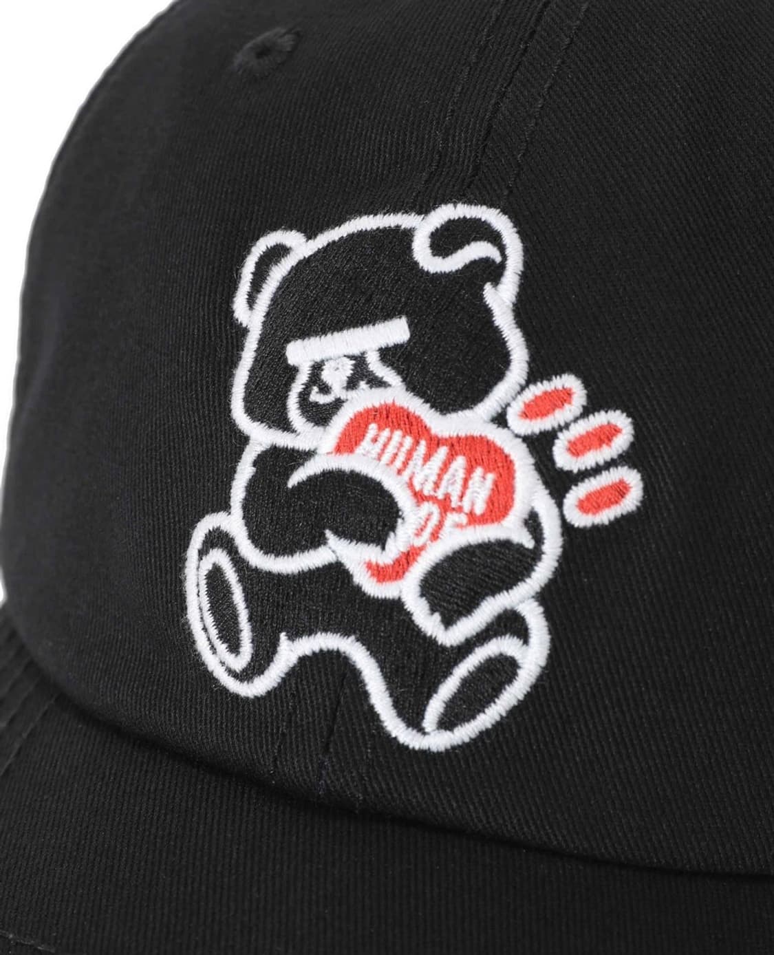 [새상품] 언더커버 휴먼메이드 협업 한정 볼캡 모자 블랙 상품이미지2