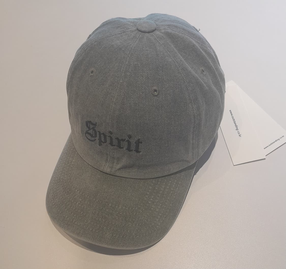 💥(새상품) 아웃스탠딩 워싱 볼캡 (카키)
 상품이미지1