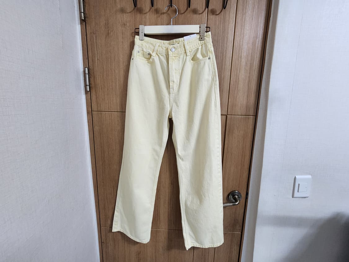 (M)여성 원로그 피그먼트다잉 빈티지 워싱 데님 팬츠 상품이미지1