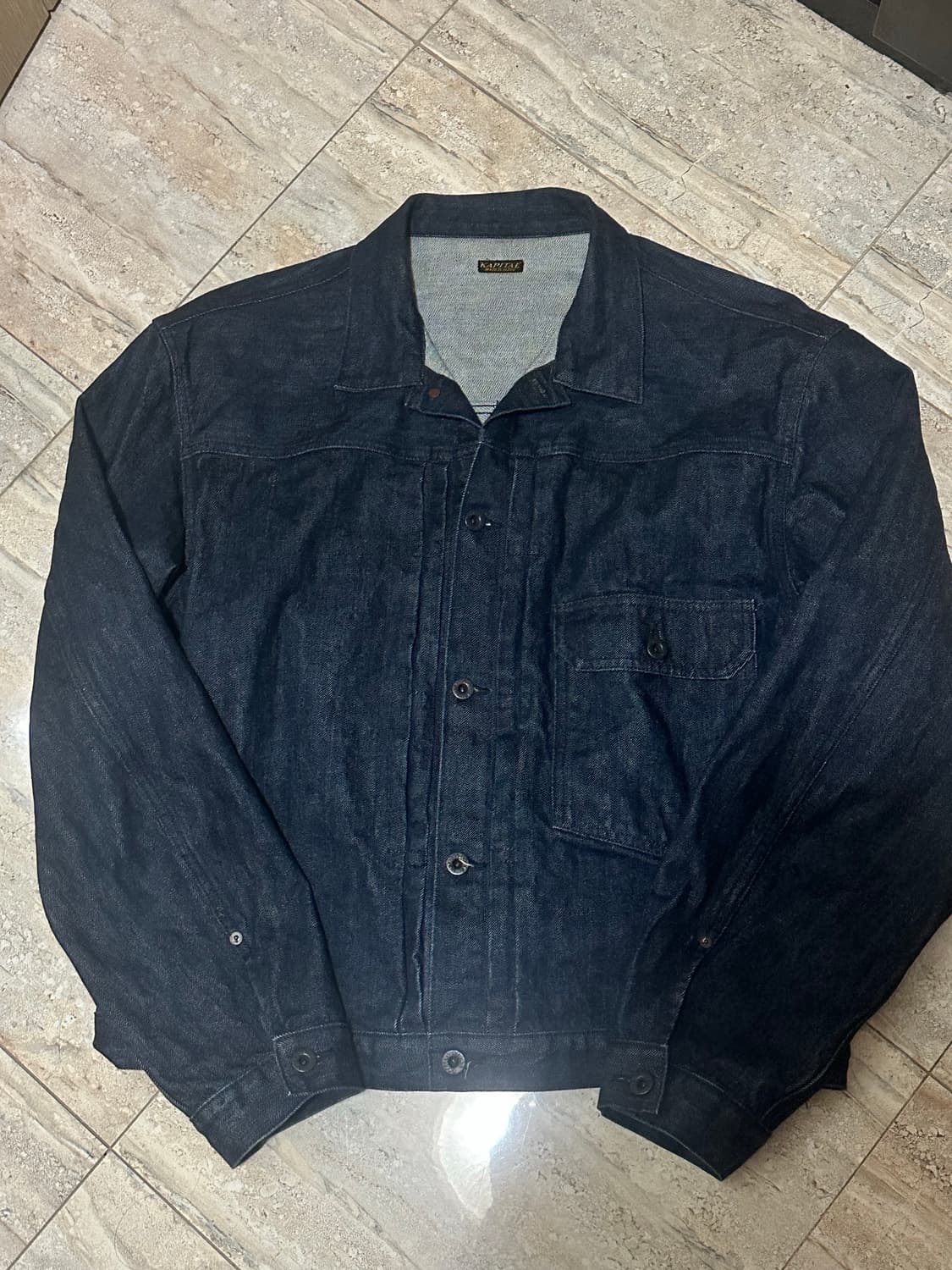 캐피탈 14 oz.1st 데님 자켓 인디고 5size 상품이미지1