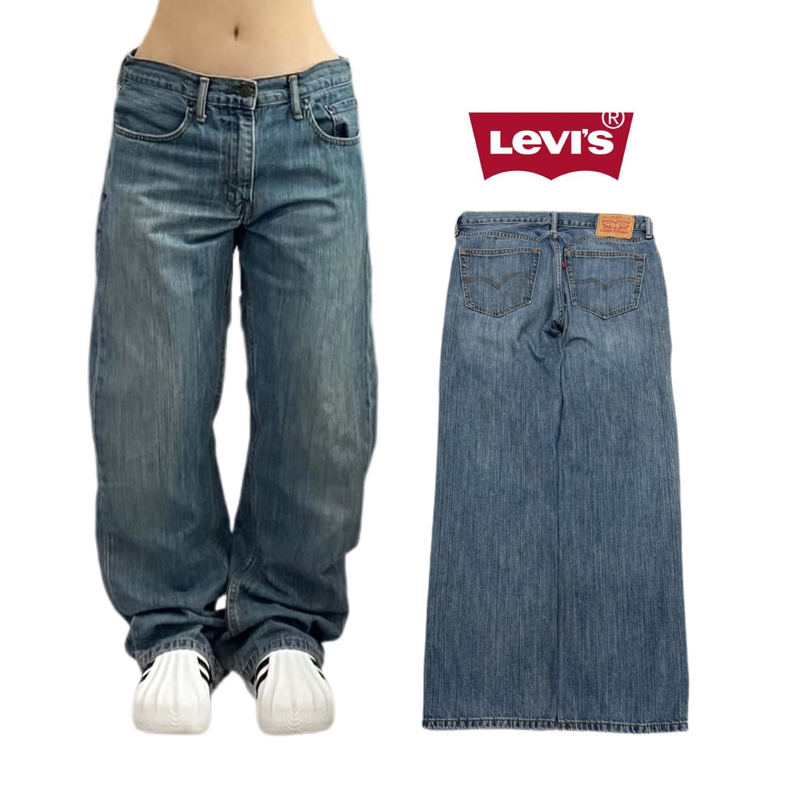 리바이스 550 배기핏 페인터 데님팬츠 상품이미지1